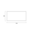 LED PANEL LIGHT 60W 6000K - Image 2