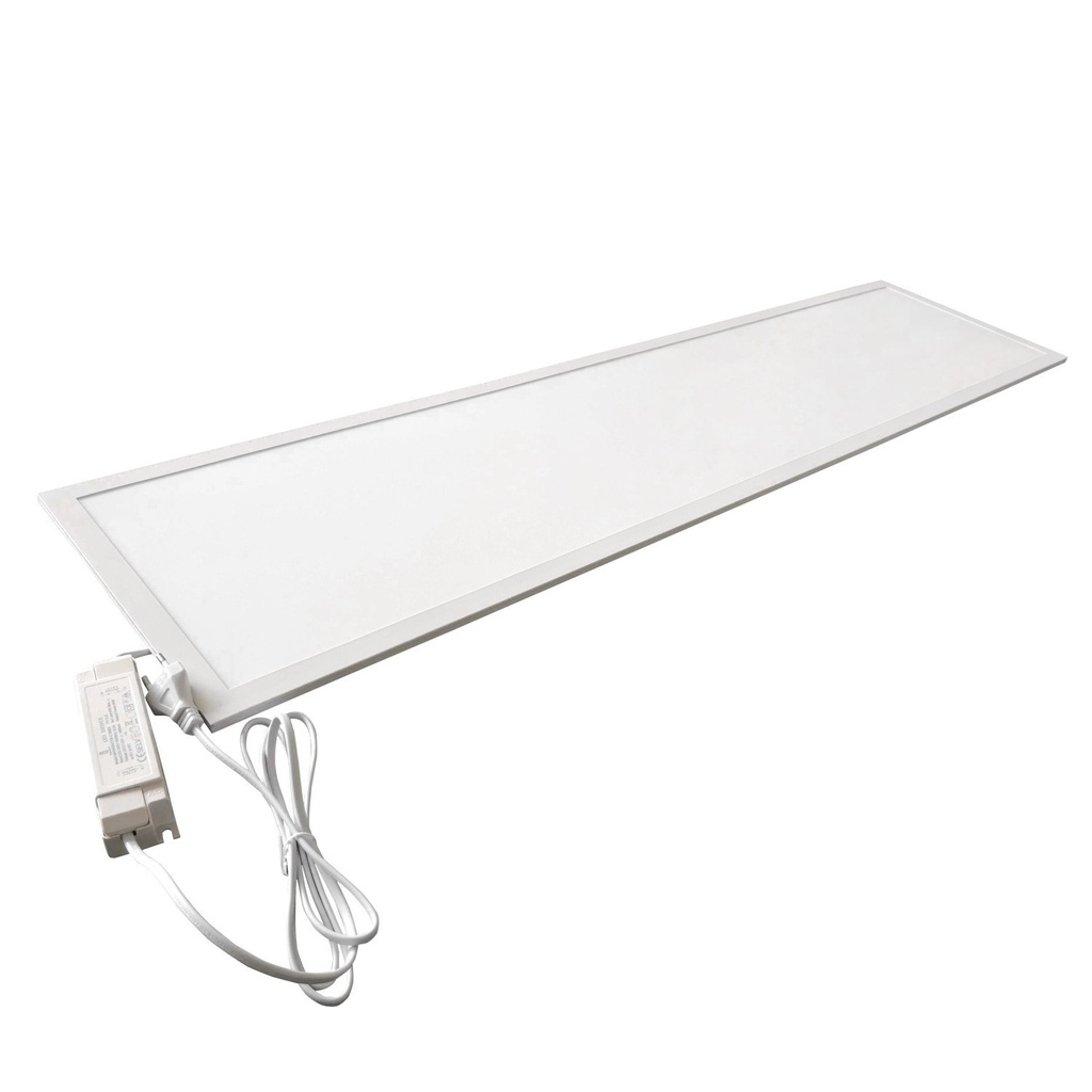 LED Panel 40W 120x30 UGR19, 3000K med stickpropp
